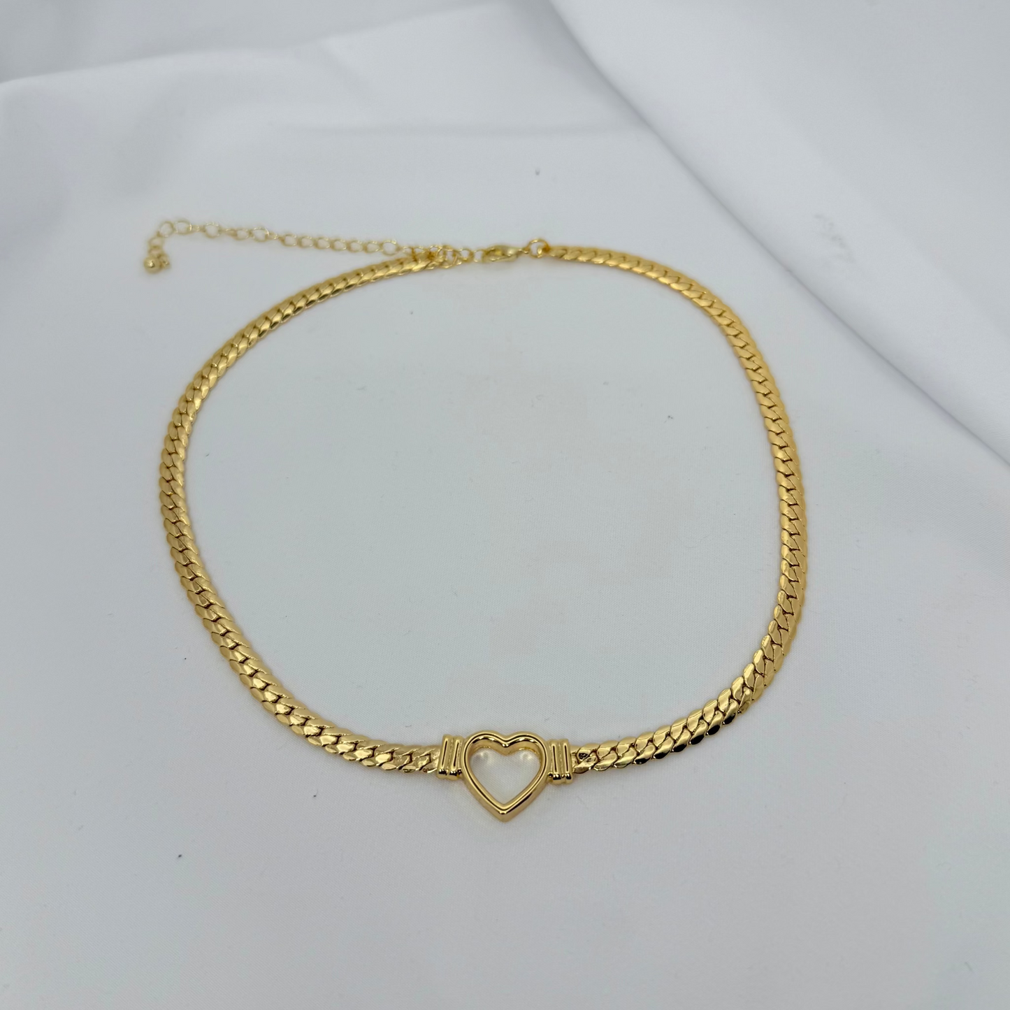 18k Eternal Love Heart Necklace