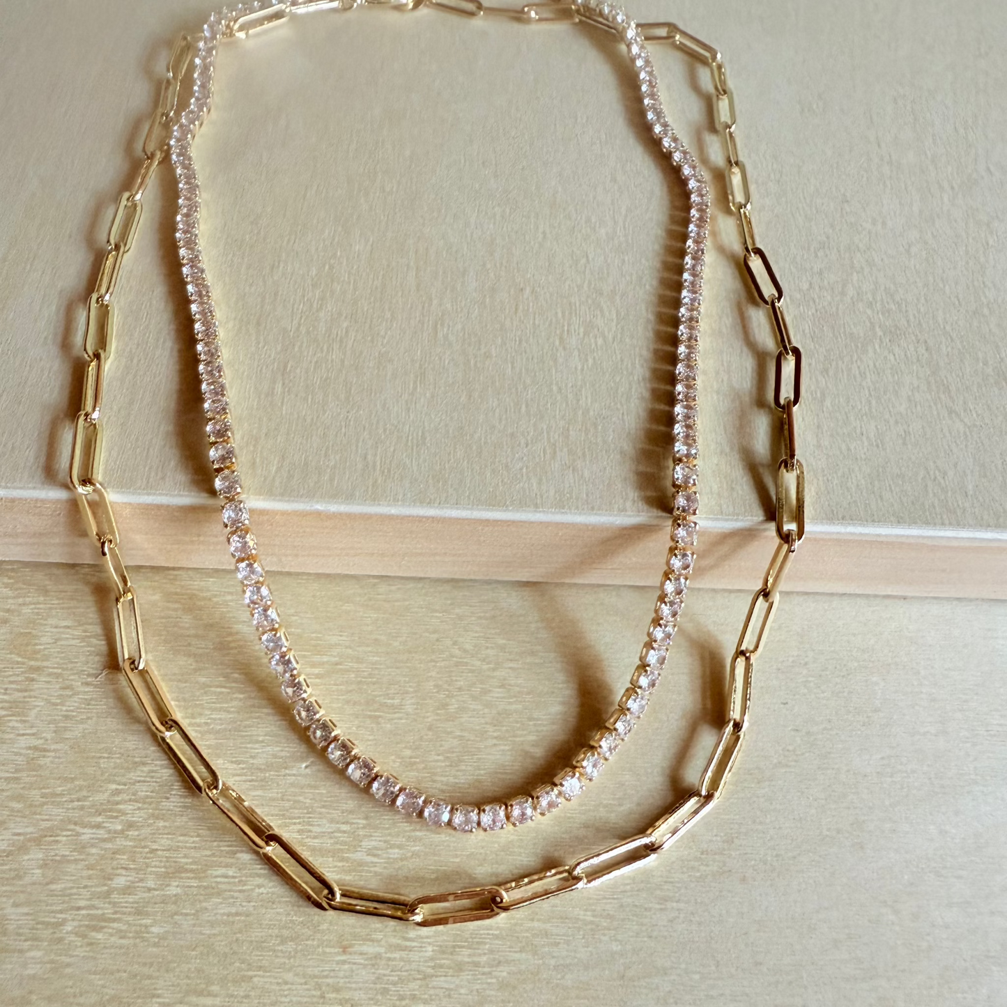 Gorgeous Layers 18k Necklace