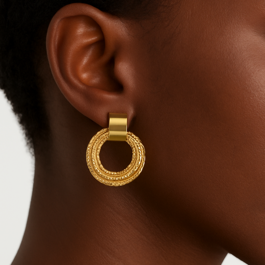 18k Gold Plated Siena Shine Earrings
