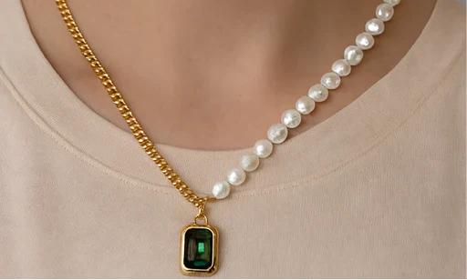 Emerald Harmony Necklace