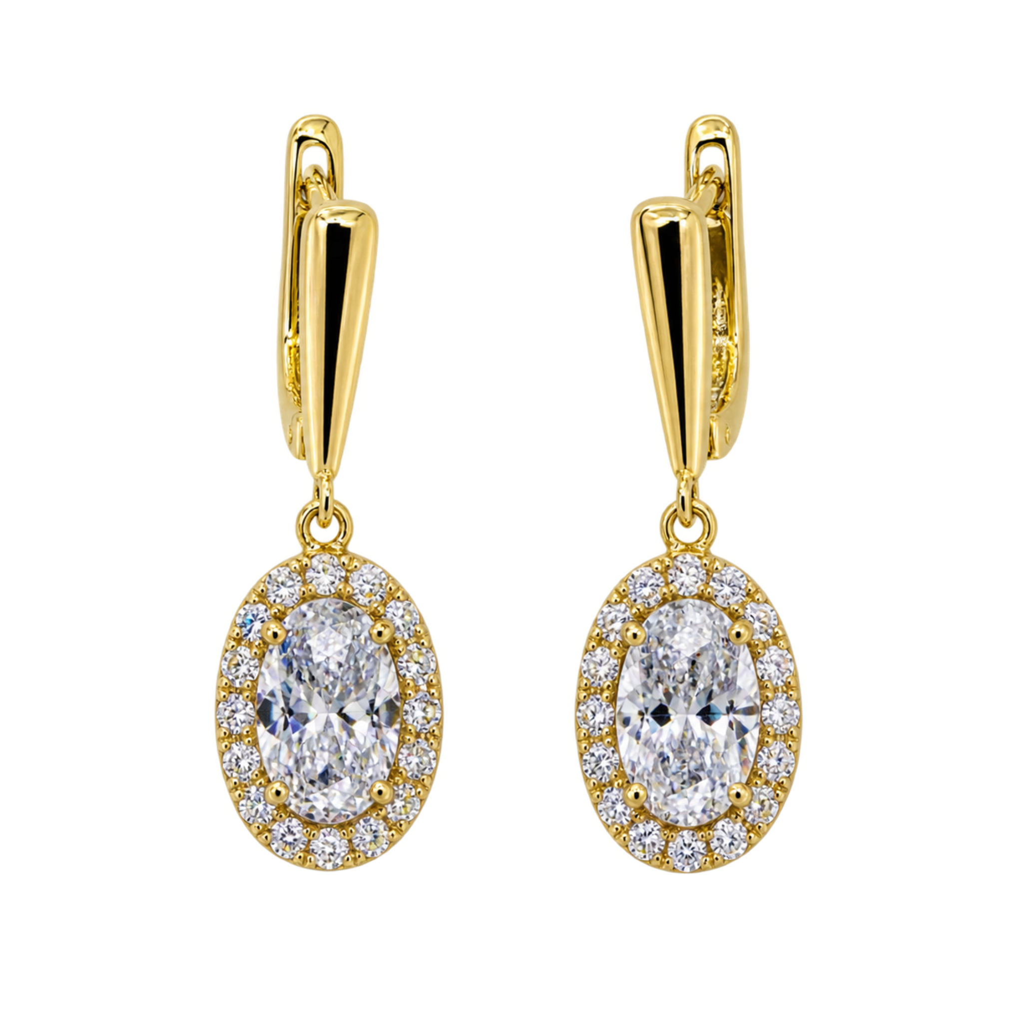 14K Laminated Gold Earrings