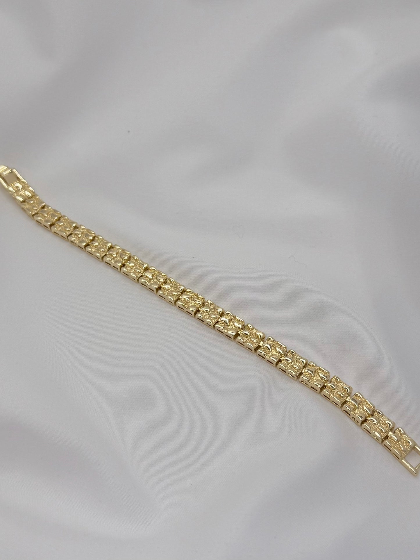 The Orion Nugget Bracelet 18k Gold Plated