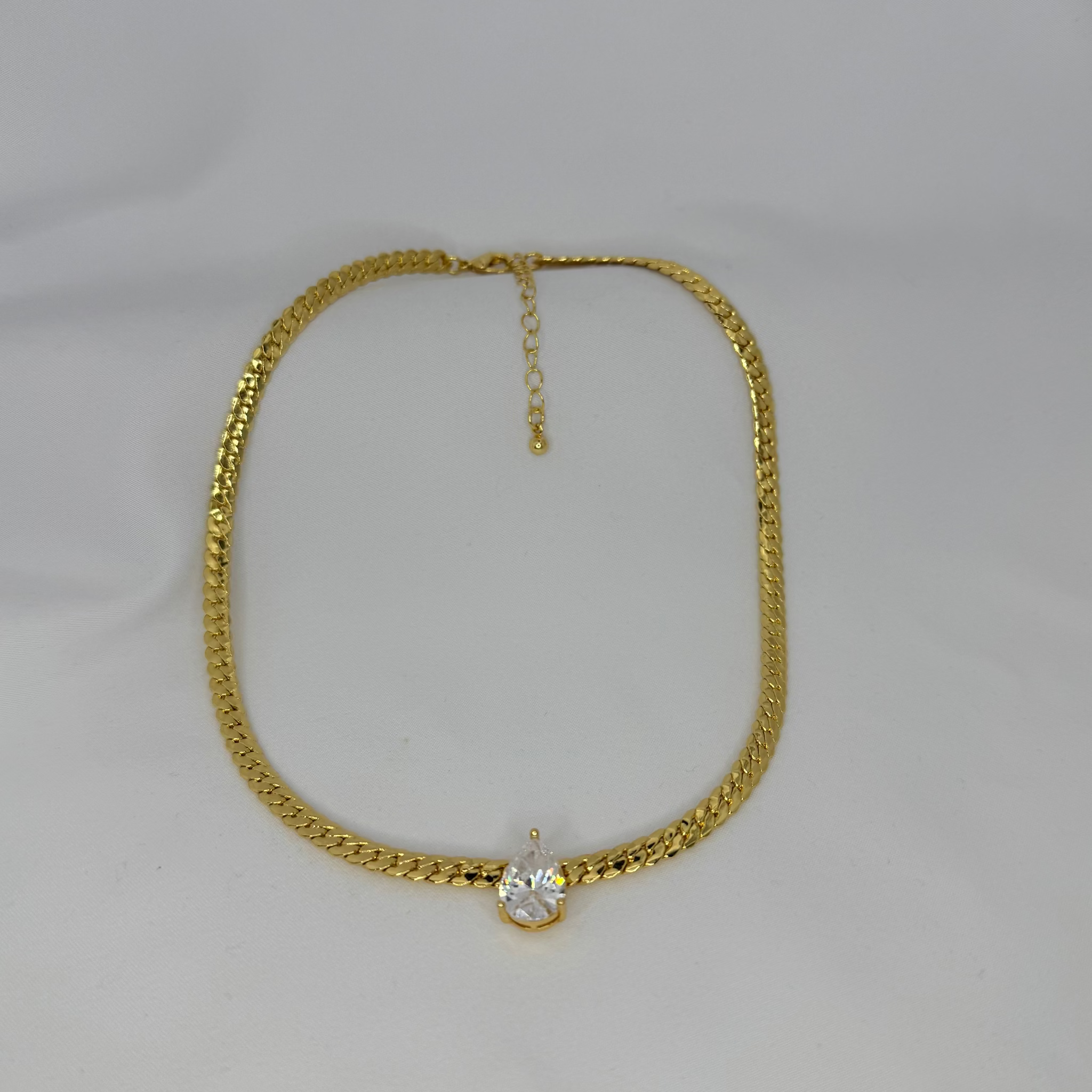 Crystal Drop  Necklace