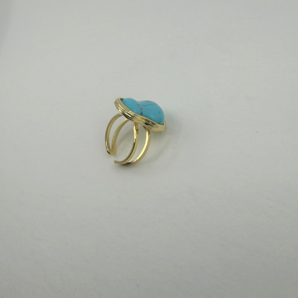 Adjustable Turquoise Ring