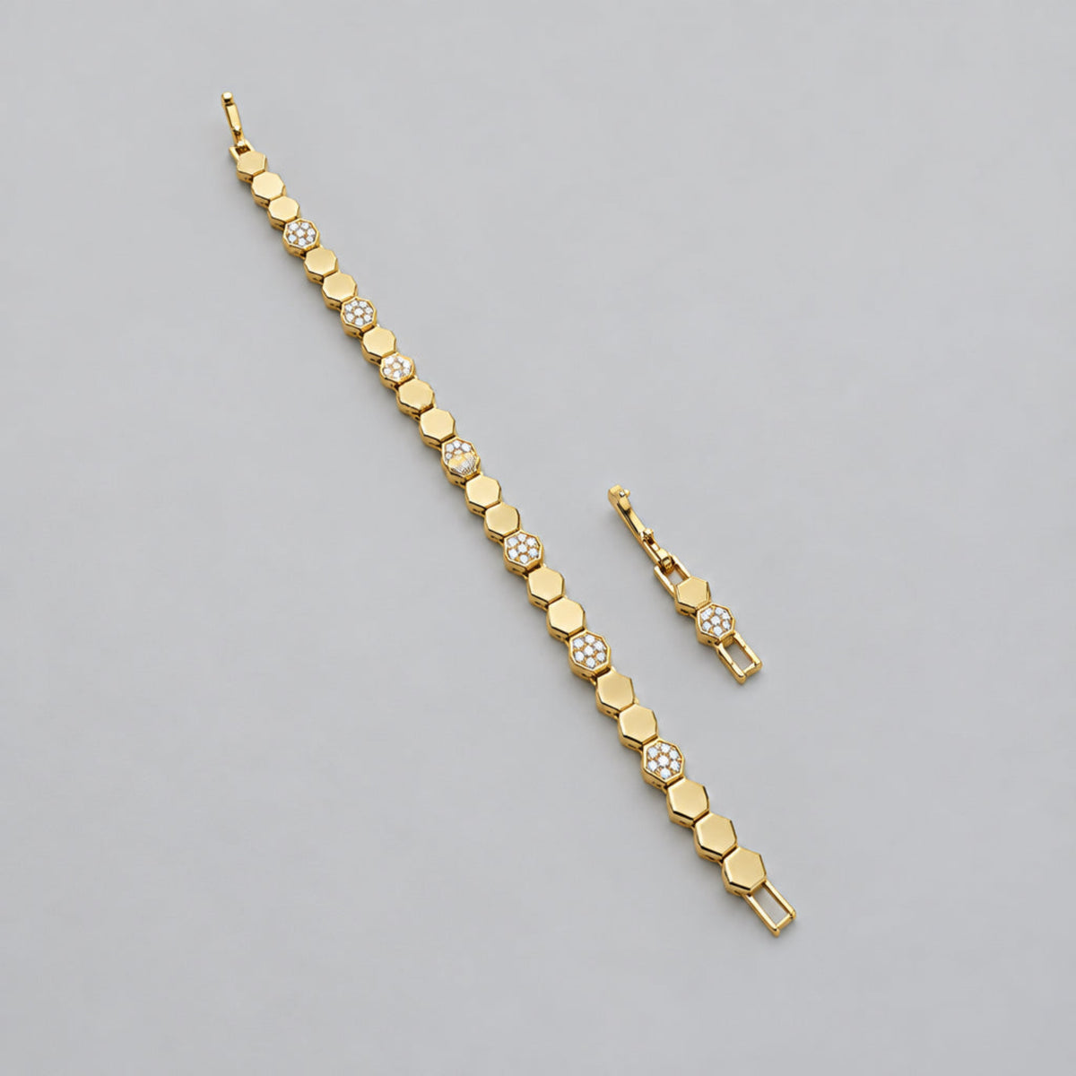 14K Gold-Laminated Bracelet
