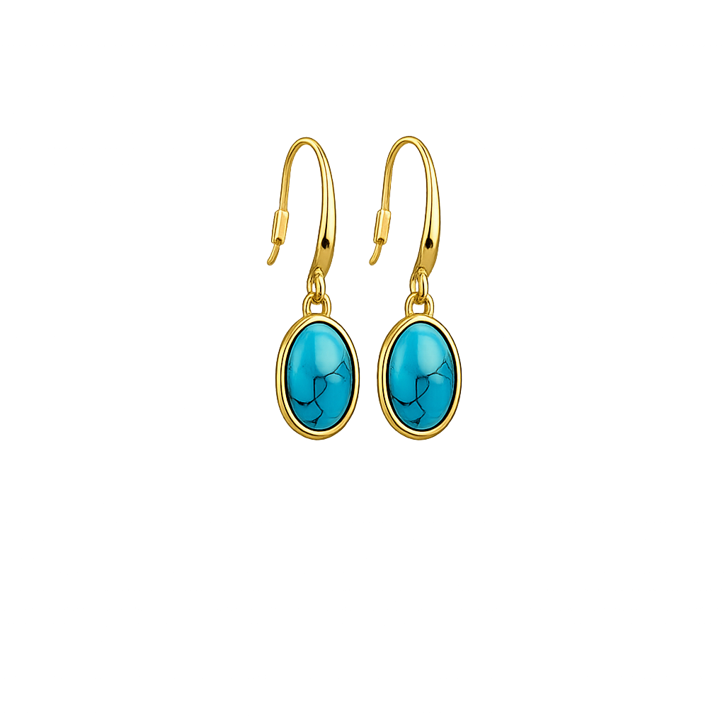 18K Gold Plated Over Brass Hypoallergenic 