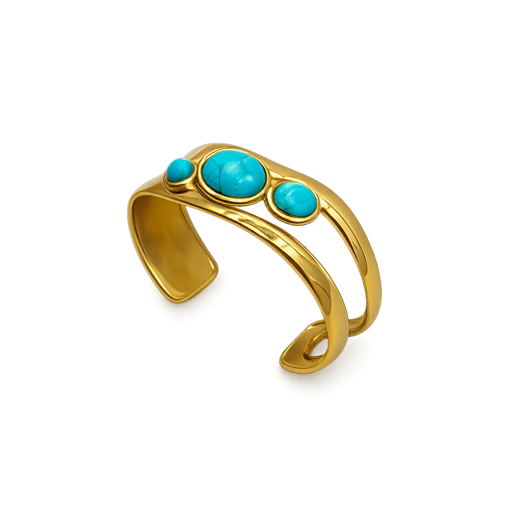 18K Gold Plated Cuff Bracelet