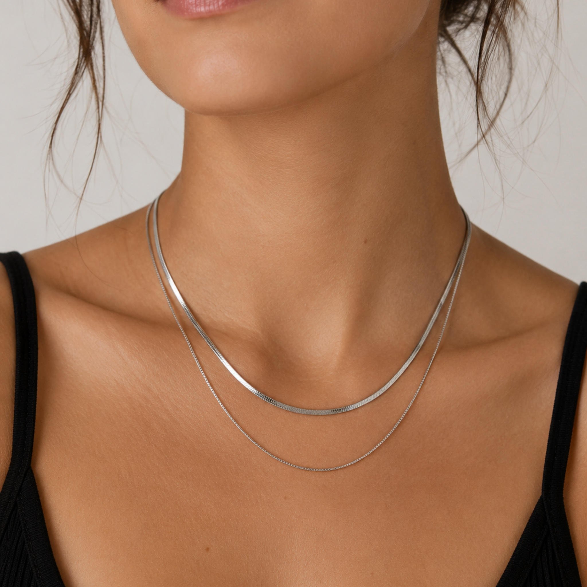 Dual Harmony Layer Necklace