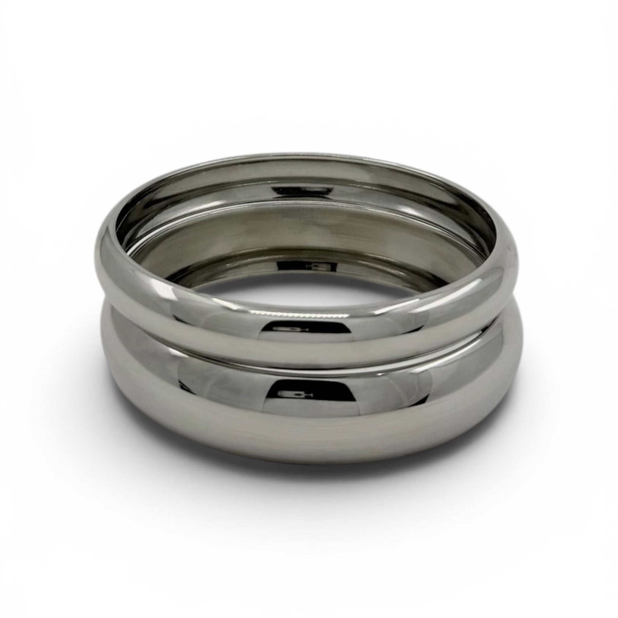 Stainless Steel Bangle Bracelet set
