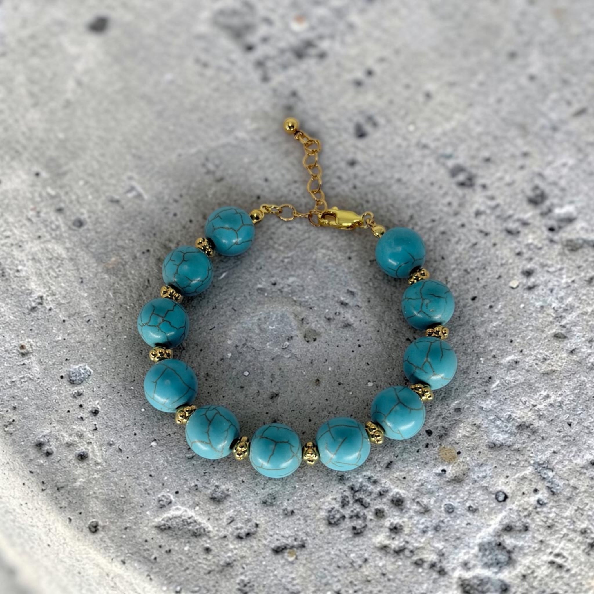 Turquoise Beaded Bracelet