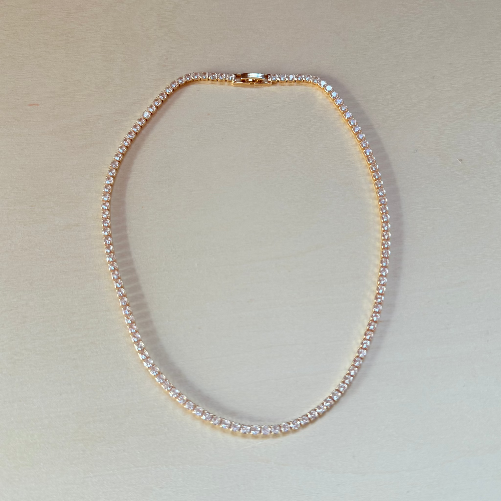 Celeste Tennis Necklace