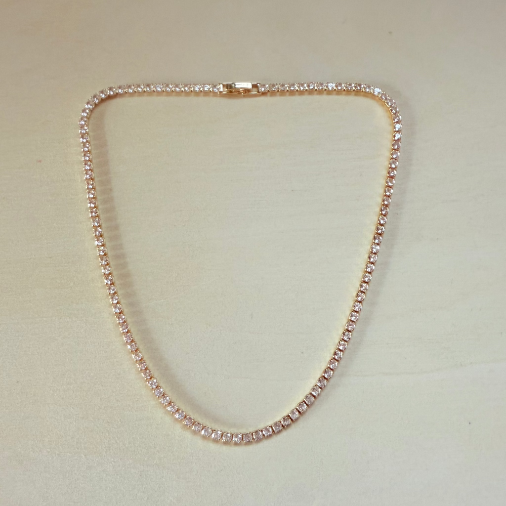 Celeste Tennis Necklace
