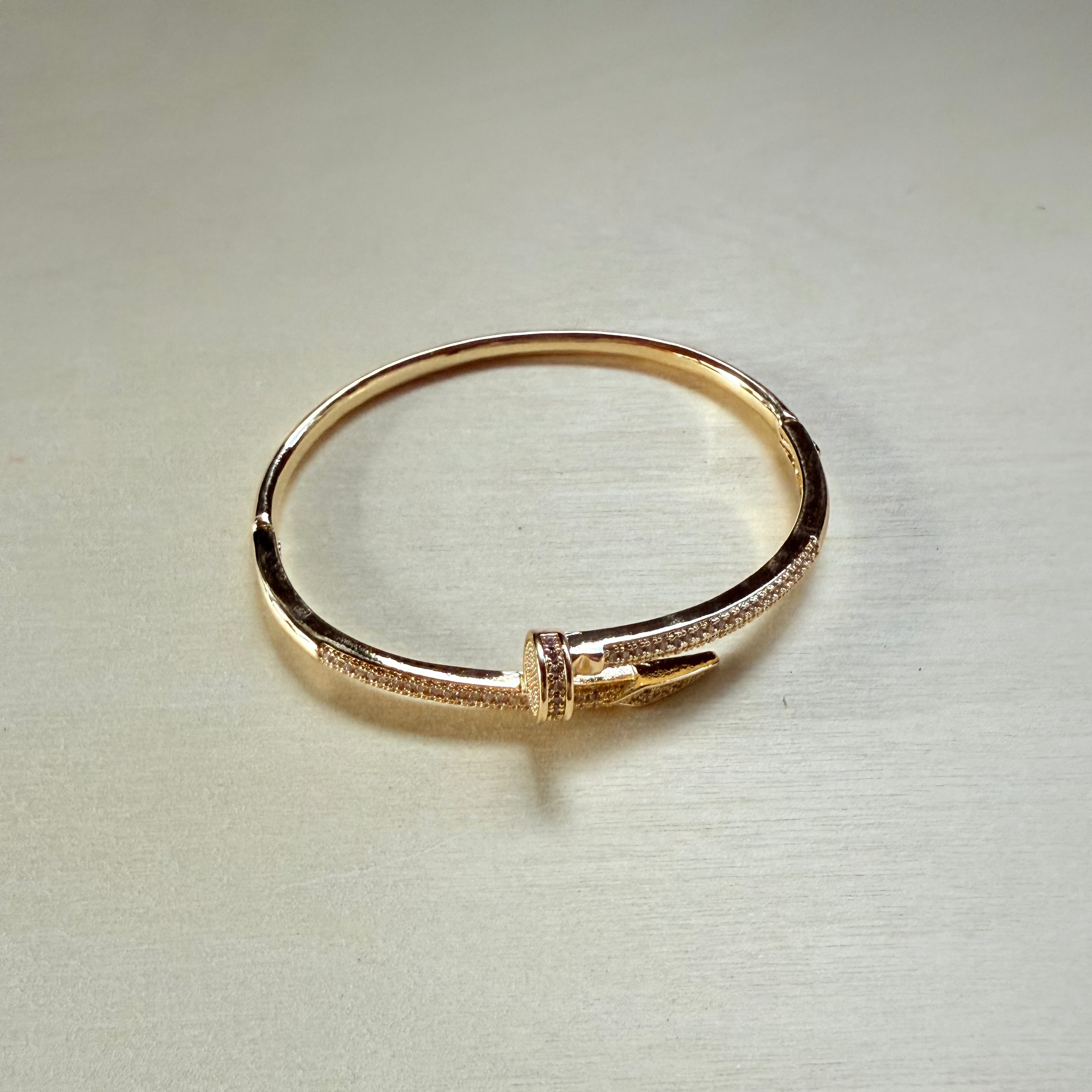 Luxe Nail Cuff Bracelet