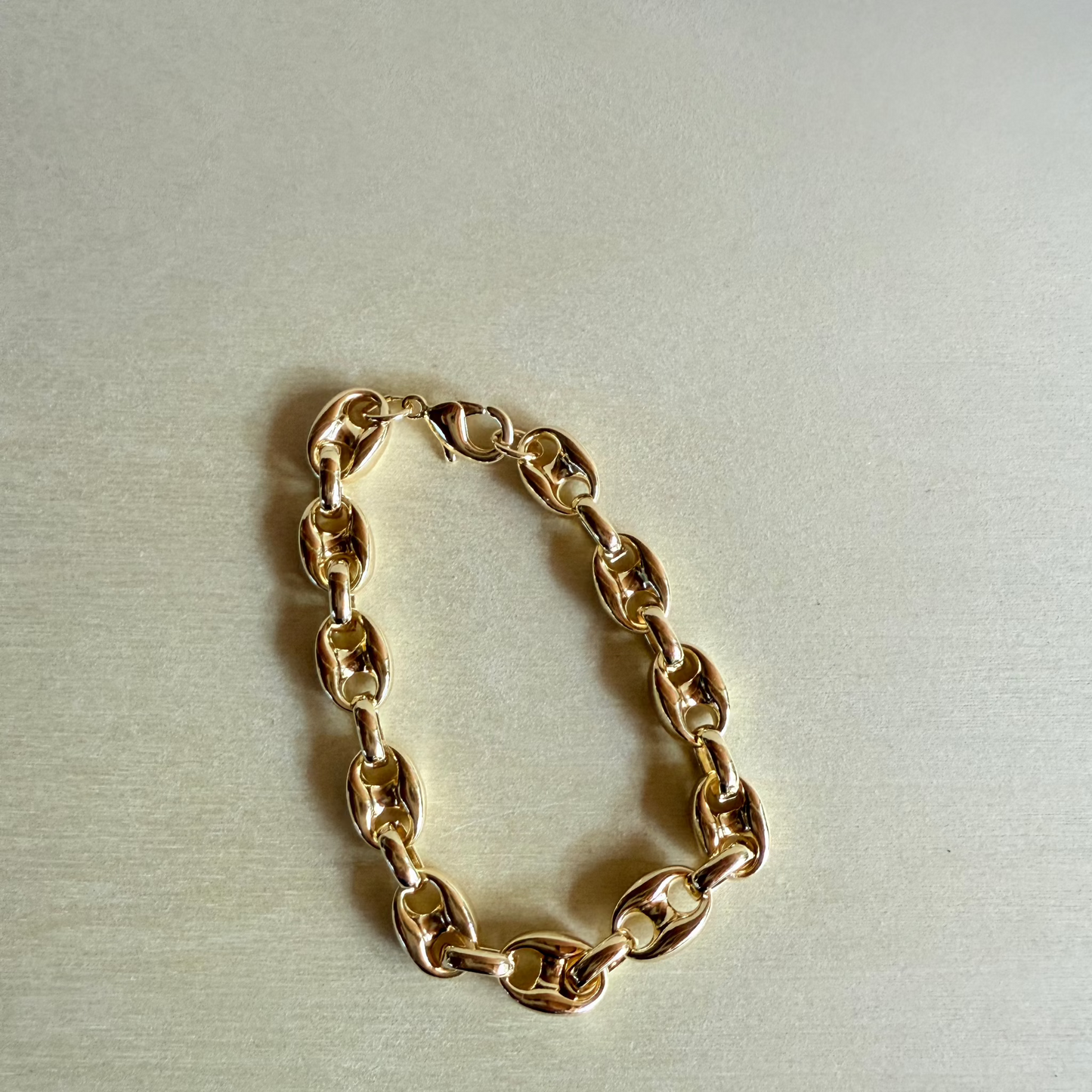 Porto Links Bracelet 18k Gold