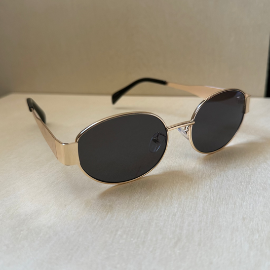 Boho Bloom Oval Metal Shades