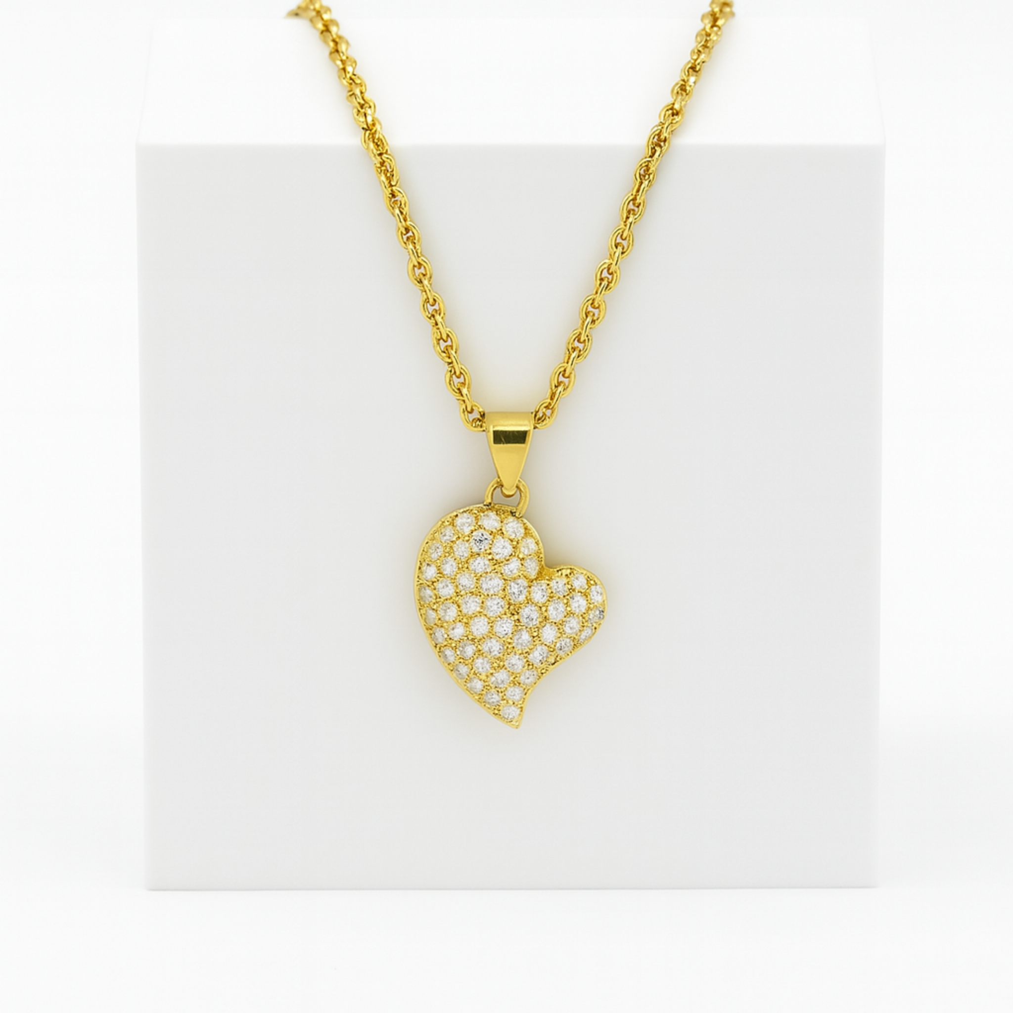 Chunky Heart Necklace