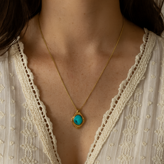 18k Turquoise Dream Necklace