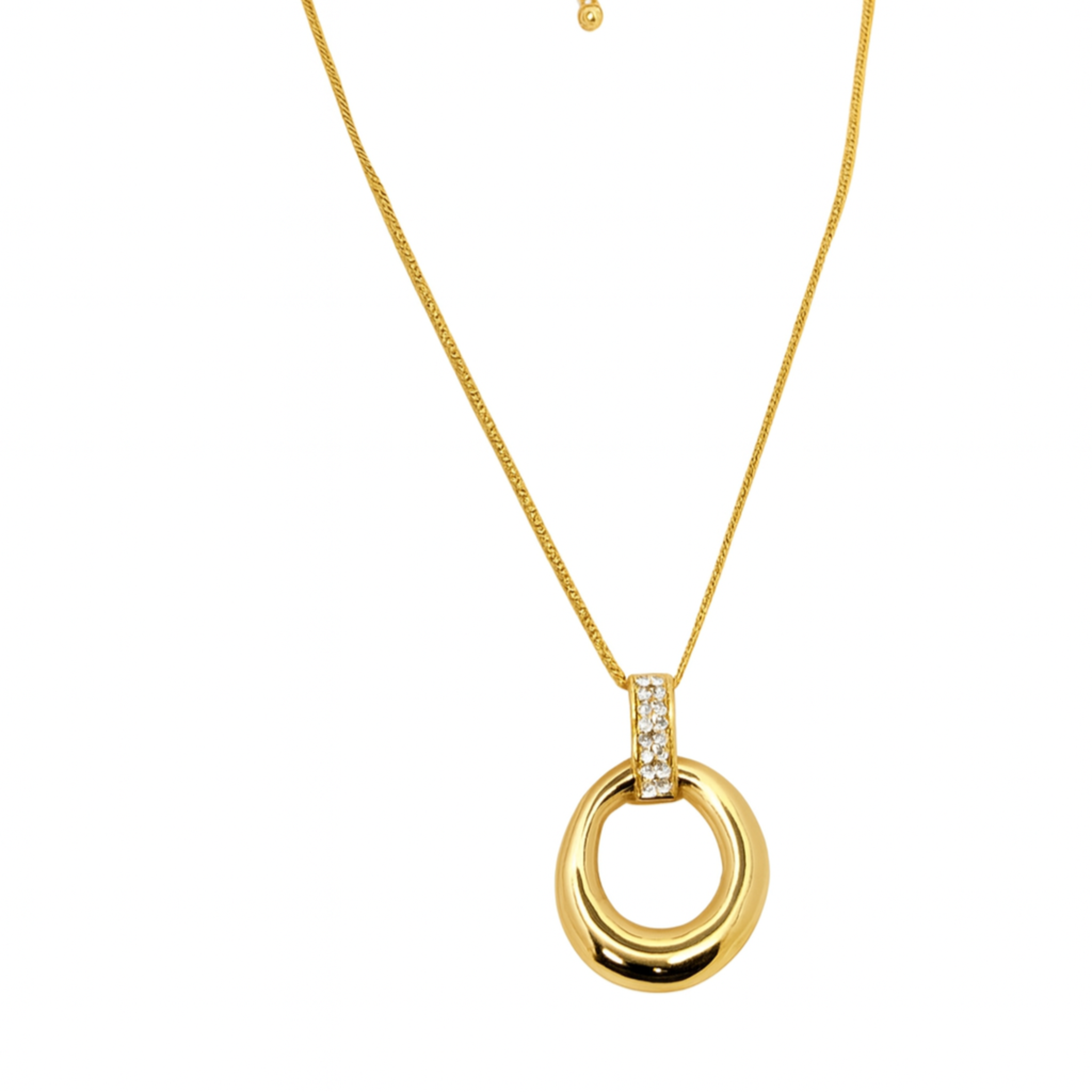 Radiant Halo  Necklace