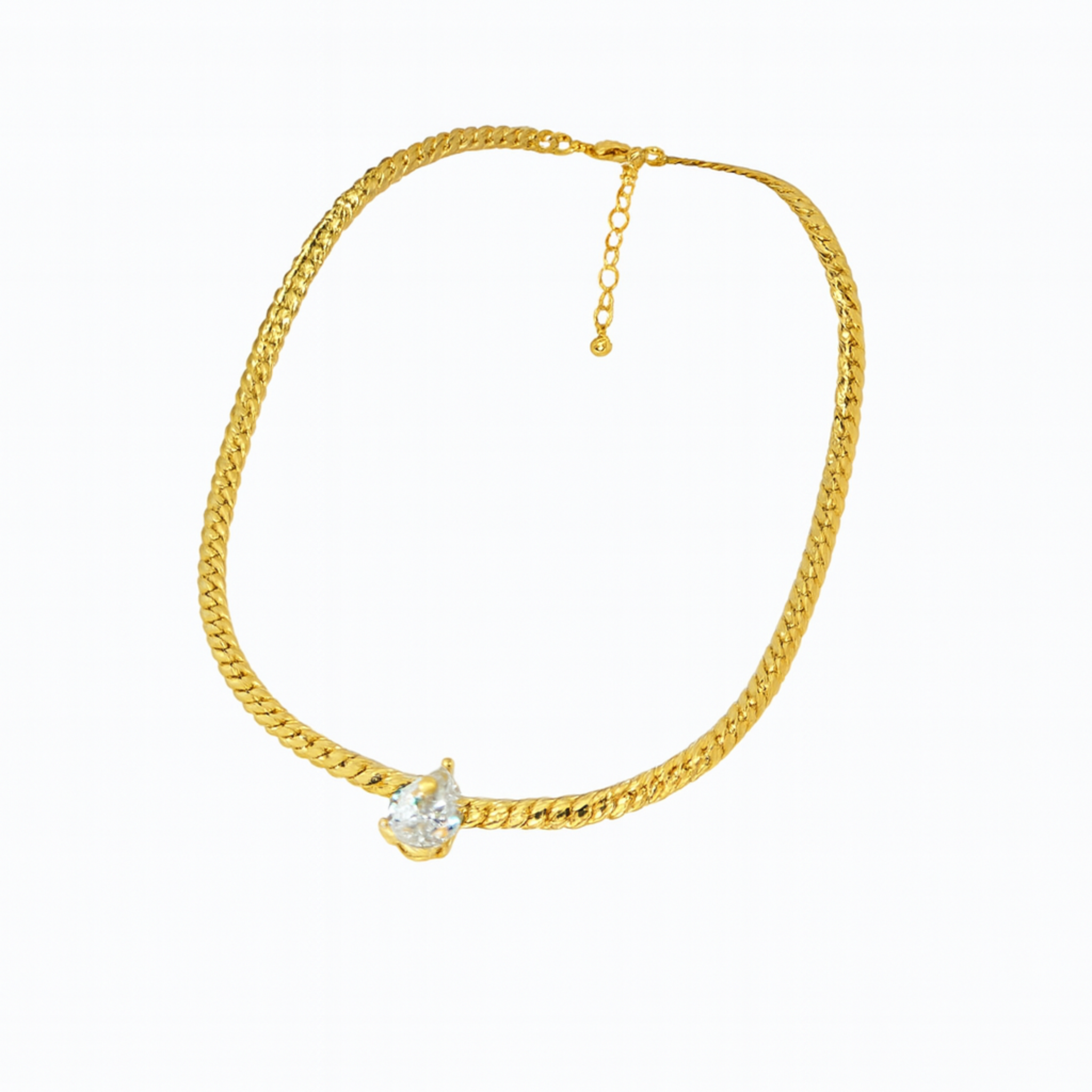 Crystal Drop  Necklace