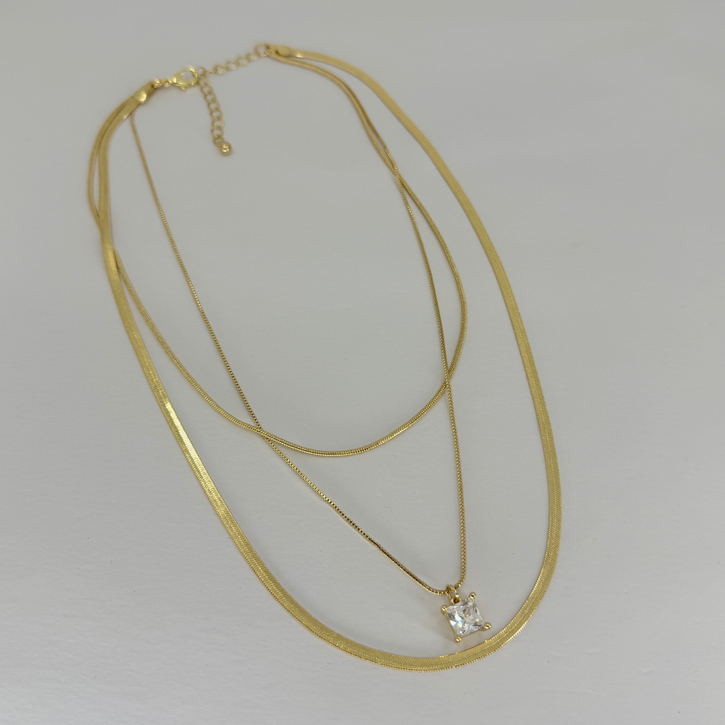 Organic Layer Necklace
