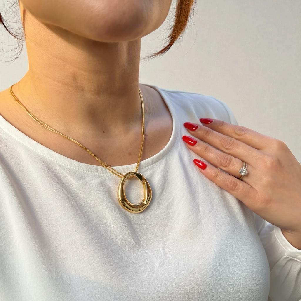 Molten Sculpt Necklace
