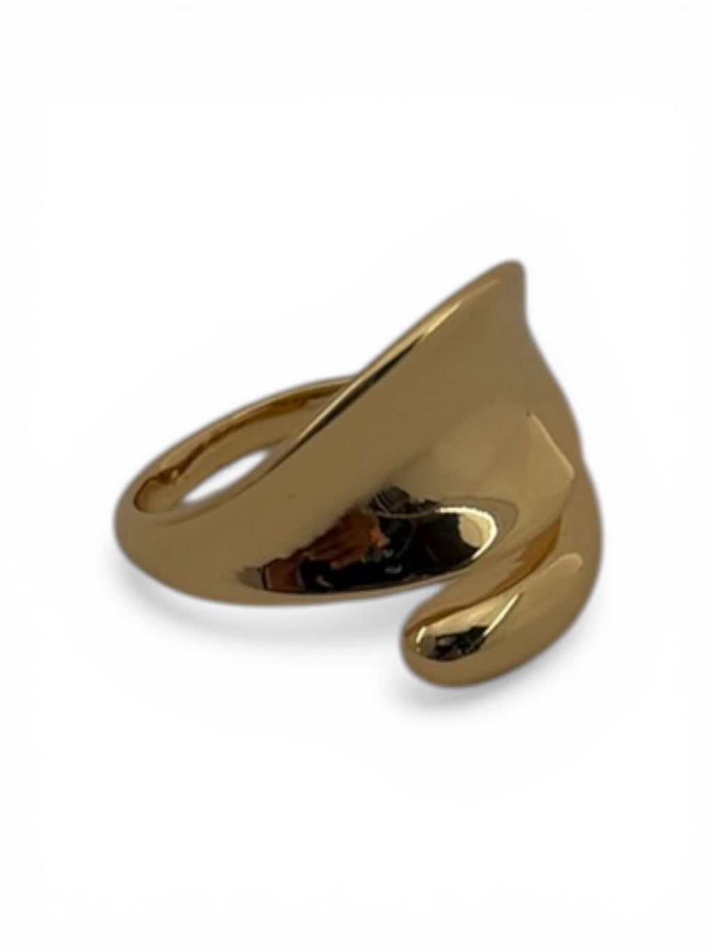 Durable 18k Gold Plated Ring Smooth Finish