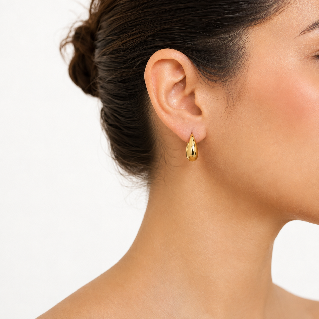 Tarnish Resistant mini hoop earrings