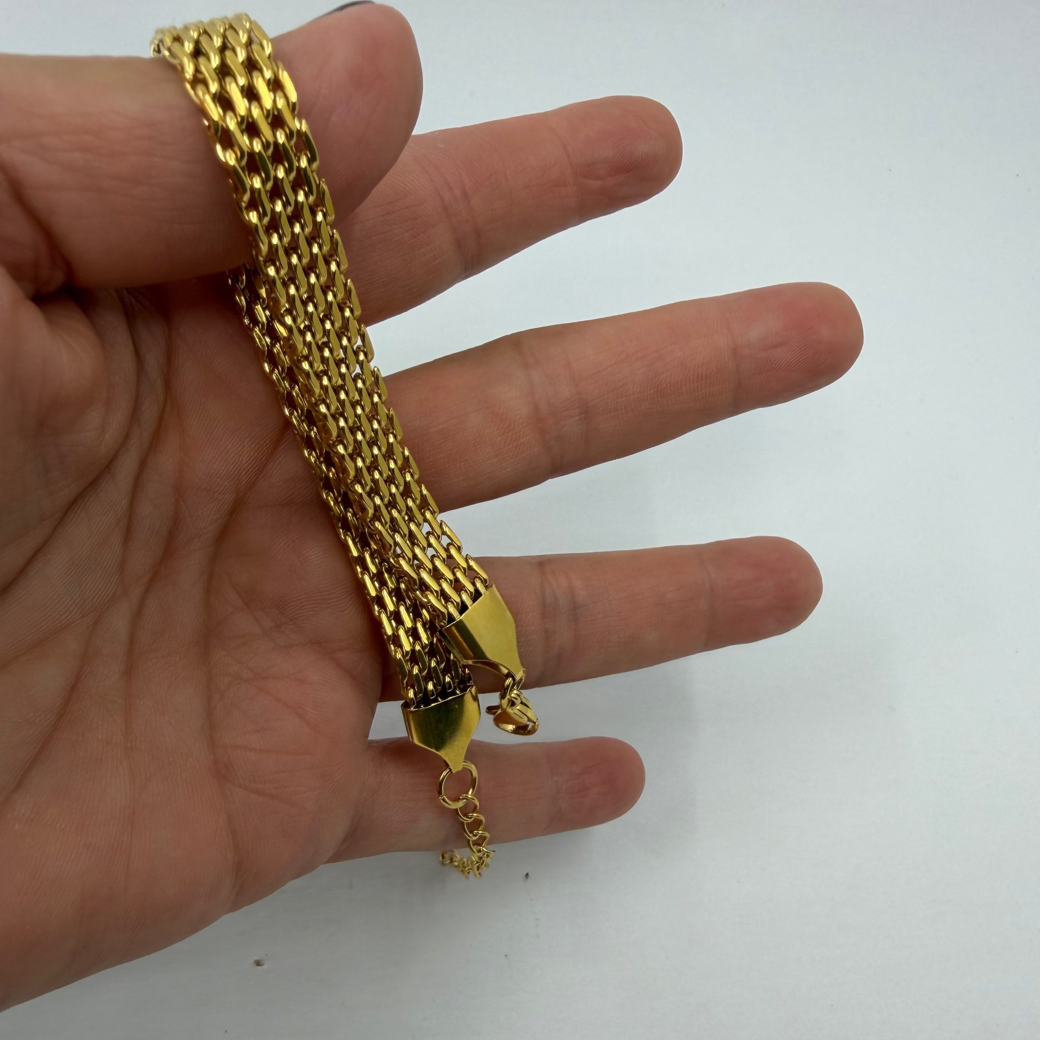 18K Gold Plated woman Bracelet Stainless Steel