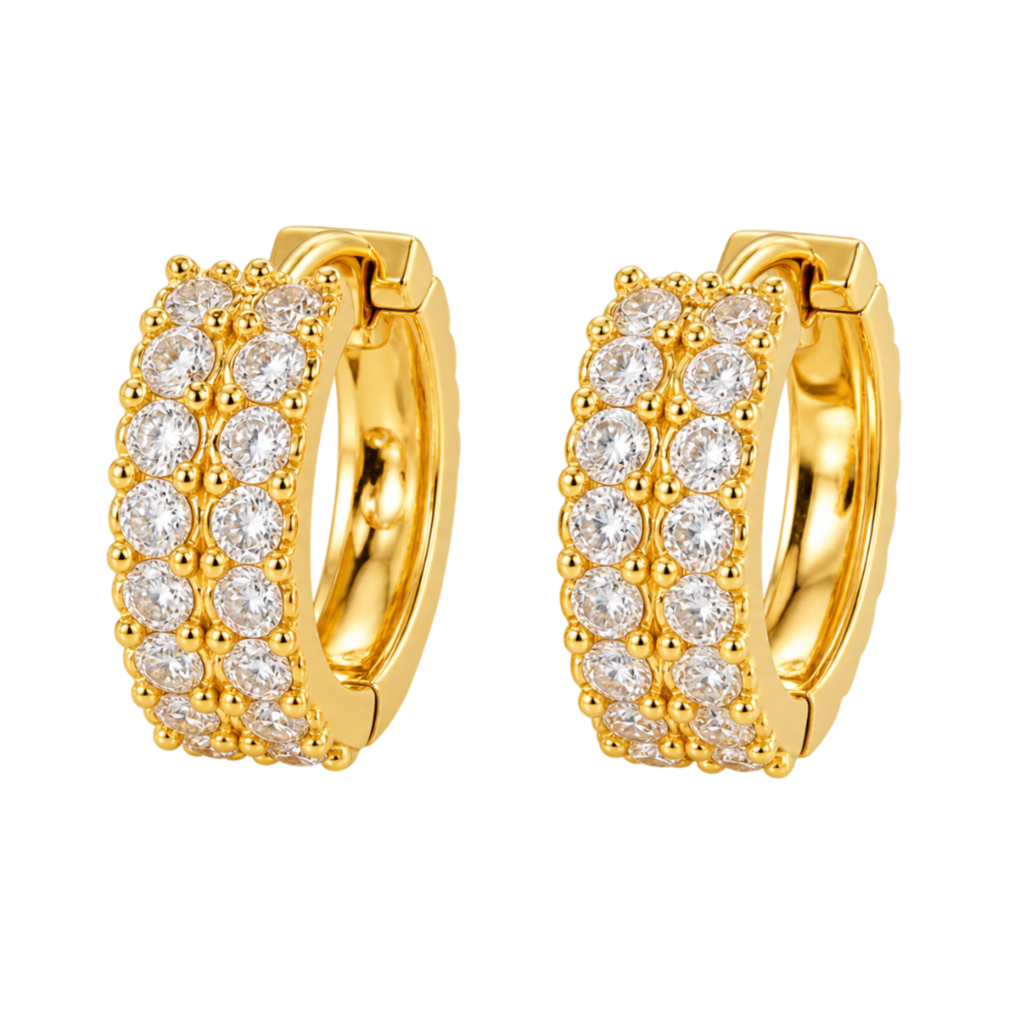 18K Gold plated Minimalist Earrings