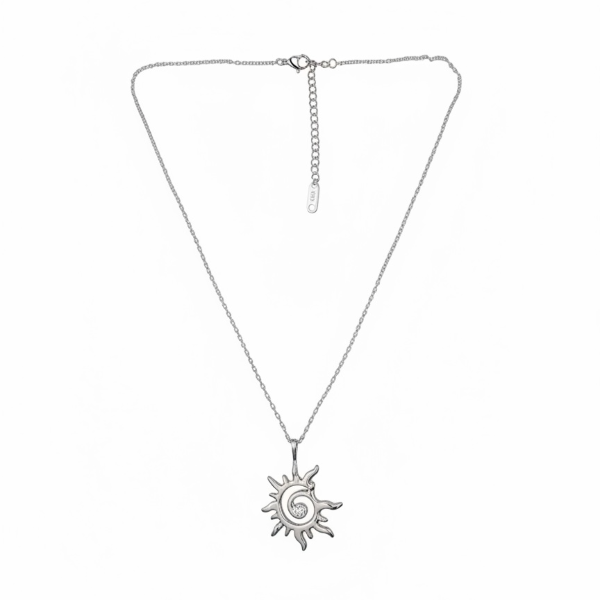 Solara Spiral Necklace
