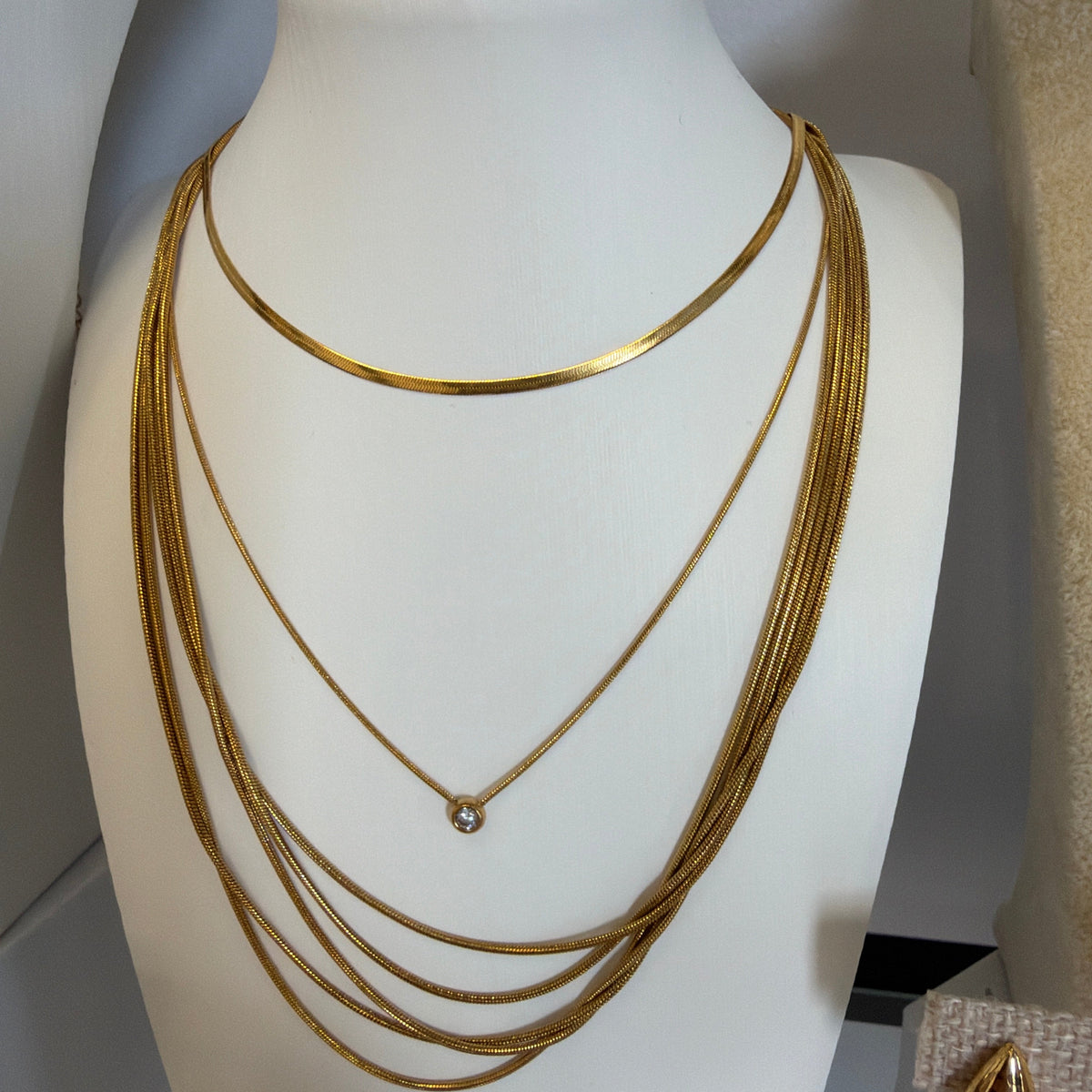 18K Gold Plated Tarnish Resistant Necklace