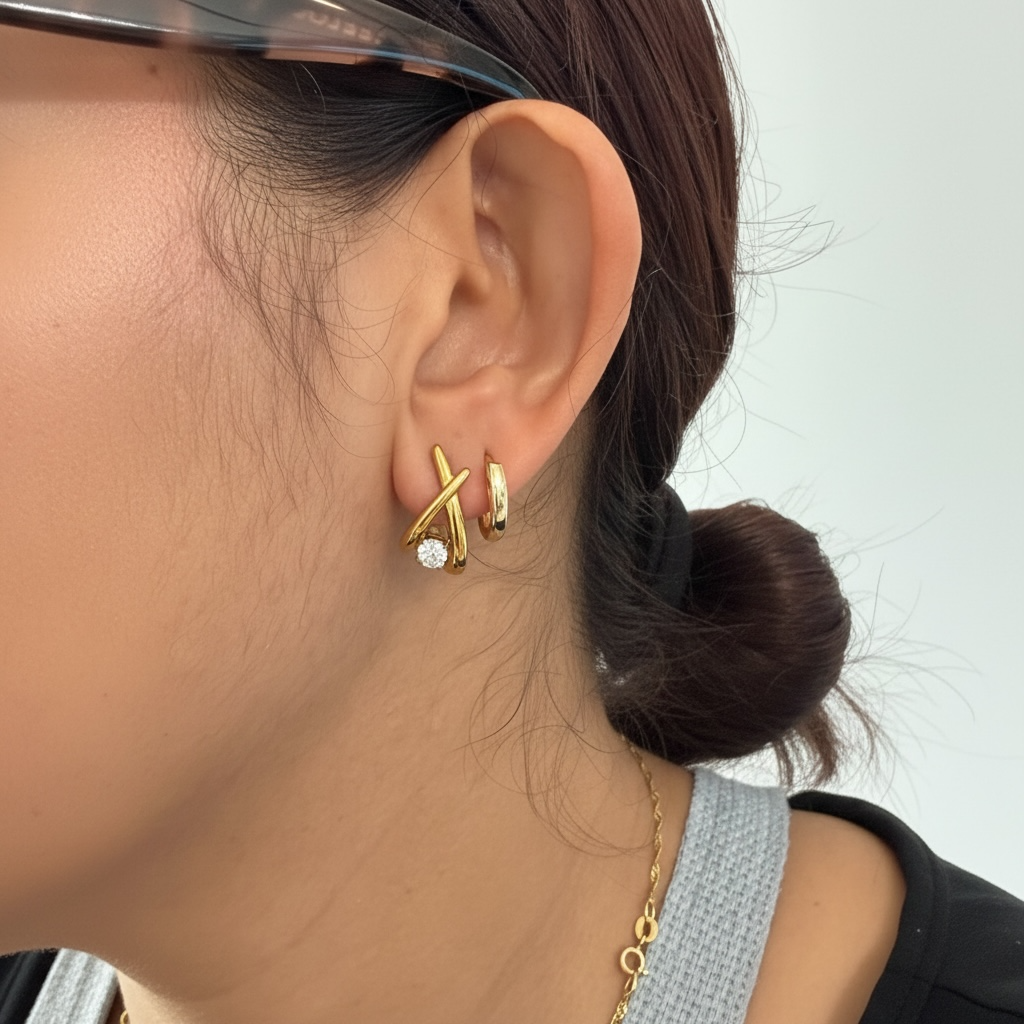 Minimalist Stud Earrings